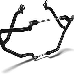 Royal Enfield KXA00437 Black Large Engine Guards for New Himalayan & Guerrilla 450-8