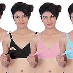Women's Nursing Bra - Pack of 4-image-11