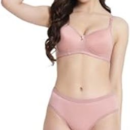 Women's Everyday Bra and Panty Set, Matching Lingerie Set-picture-18