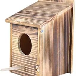 ARTISOUL® 2Xshabby Wooden Bird House Weatherproof Parrot Bird Nest Breeding Sleeping Box | Yard, Garden & Outdoor Living | Bird & Wildlife Accessories | Birdhouses-image-19