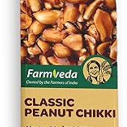 Farmveda Classic Jaggery Peanut Chikki Bar Jar (25gm each) | Delicious & Crunchy Peanut Bar | Preservative-free, Natural & Non-GMO | Sourced Directly from Farmers (Pack of 60)-image-9
