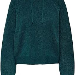 Women's Polyester Blend Hooded Neck Sweater-image-113