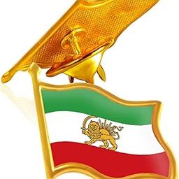 2/12/50/100/Pcs Iran Persia Flag Lapel pins Bulk Metal Persian Iranian Lion Sun and Crown pin Souvenir Series Gifts-picture-14