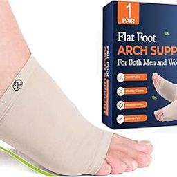 NAXUE Arch Support for Women Men, Flat Foot Arch Support Socks for Women, Foot Care Plantar Fasciitis Leg Feet Pain Relief Product, Feet Care for Orthopedic Shoes Slippers, Free Size - 1 Pair-14