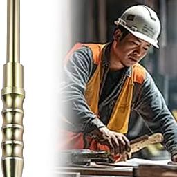 MERISHOPP Pipe Remover Golden Rust Proof Remove Pipe for Power Plants Tunnels Bridges-image-0