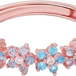 925 Silver Rose Gold Glinting Crown Ring, Adjustable | Gifts for Girlfriend, Gifts for Women and Girls | With Certificate of Authenticity and 925 Stamp | 6 Month Warranty*-image-78