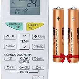 Original DAIKIN AC Remote Compatible Includes Free 2 AAA Batteries | Seamlessly Compatible Replacement Genuine Spare Remote for Daikin with Dew Clean-16