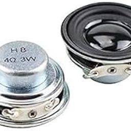 ESPtronics 2 PcS 1.5 inch Speaker 40 mm Diameter 4 Ohm 3W for DIY Bluetooth Speaker, DIY Kits etc.-31