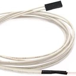 NTC 100K ohm 3950 Thermistor for 3D Printer Extruder or Heated Bed; Pre-Wired with Teflon Insulated Wiring - XH 2.54 Connector(1 Piece) (Connector: Black Dupont)-24
