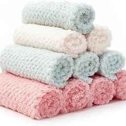 Microfiber 400 GSM Women's Handkerchief Face Towel- Lightweight Extra Soft and Super Absorbent Hankies, Rumal for Girls - Set of 6 (25x25 CM)-image-27