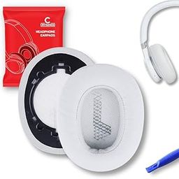 Crysendo Headphone Cushion for JBL Live 500BT Wireless Over-Ear Headphone | Replacement Ear Pads Ear Cushions | Protein Leather & Memory Foam (Grey)-image-99