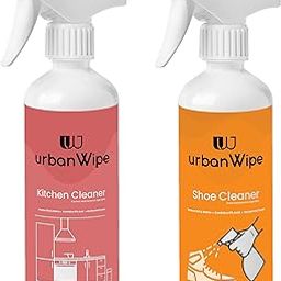 urban Wipe Kitchen & Shoes Cleaner Spray | Suitable For All Kitchen Surfaces, Gas Stov,Tiles, Chimney And Sink & Eco-Friendly Sneakers & Sports Shoe Cleaner(Each 500Ml)-image-50