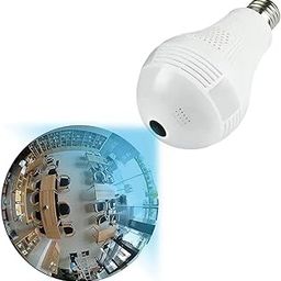 DDLC 360° 1080P Full HD Security IP Wi-Fi Full HD Light Bulb CCTV Camera with Smart Motion Detection, Two Way Audio, Wi-Fi Mobile Connectivity, (Bulb Camera)-picture-10