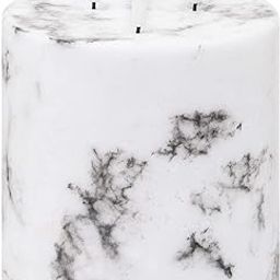 Hill 1975 Luxe Collection Natural Glow 6x6 Marbel Effect LED Candle, PLASTIC,WAX, Mixed, 15 x 15 x 15 cm-picture-23