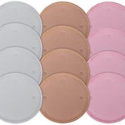 EcommerceHub™ Reusable Washable Nursing Breast Pads -12 Pcs - Breastfeeding Nipple Pads for Maternity - Reusable Breast Pads for Breastfeeding Mom, Milk Pads, breastfeeding Nursing Pads,12 PCS, Multicolor-image-17