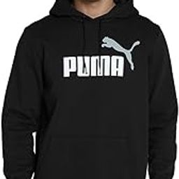 Men's Cotton Hooded Neck Regular Fit Sweatshirt (586764_Black-White (Medium)-image-83
