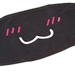 snappsy Unisex Antidust Mask Muffle Mask Cute kaomoji Emoticon Mouth Mask Shy Mouth-picture-39