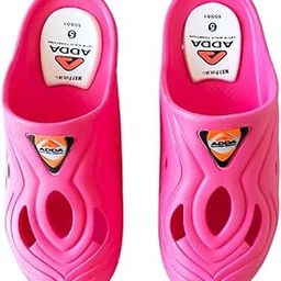 ADDA Casual Slippers, Unisex, Pink, Ventilated Design-17