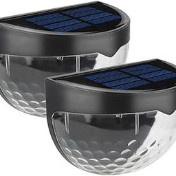 Riveira Solar Fence Lights | Decorative Garden Light | Outdoor Wall Light Led, Wireless, Waterproof, Home Décor | Perfect for Railing Fence, Deck, Step Yard Patio, Pathway, Stairs (Pack of 2)-picture-20