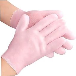 silicone gloves for hands moisturising silicone hand gloves for moisturizer Skin Whitening Care Beauty Spa Treatment Hydrating Cool Soft Winter Care For Girls And Womens hand care kit for women (Pack of 2)-10