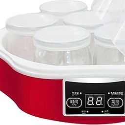 Electric Yogurt Maker with 7 Glass Jars for Restaurant Dining Room Gathering-picture-10