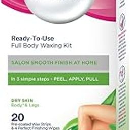 Veet Full Body Waxing Kit - Dry Skin (20 strips)-image-56