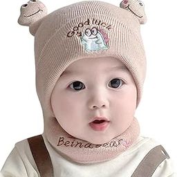 Tomorrow Baby Winter hat and Scarf Set, Cute Dinosaur Baby hat, Warm Baby hat with Scarf, Knitted Baby Winter Hats, Soft Baby hat and Scarf Combo, Warm Baby hat for Winter-image-66
