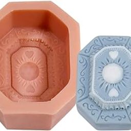 YellowCult™ 3D Soap Silicone Mould for Art & Craft, DIY, Resin Art, Handles, Soap, Chocolates, Candies, Ice Cubes, Candles Making Supplies [Palace Style Soap Mould]-image-48