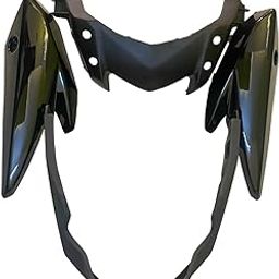 Road Religion Headlight Visor/Front Fairing for FZ V2 (Black)-26
