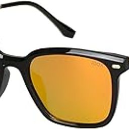 Polarized Square Sunglasses for Women Men, Trendy Rectangle Designer Shades with Metal Temple with UV400 Protection-4