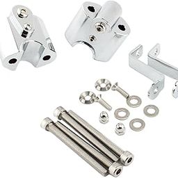 CALANDIS® Motorcycle Handlebar Riser Height up for BMW R 18 R18 Classic Ride Chrome Motors | Parts & Accessories | Motorcycle Parts | Handlebars, Grips & Levers-image-98