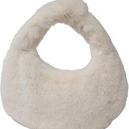 CLUB BOLLYWOOD®Women's Plush Dumpling Clutch Purse Cute Durable Soft Ladies Hand White | Womens & s'|1 Womens Hand-picture-21