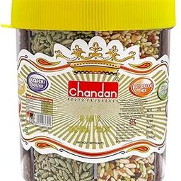 Chandan Mouth Freshener 6 in 1 Royal Pack Mukhwas | Elaichi Sounf, Churi Sounf, Ice Cream Mix, Jet Mix, Gulab Mix & Softy Tukda | 100% Natural, 8.11 oz / 230 g-image-72