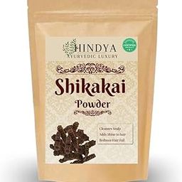Hindya Ayurvedic Luxury Shikakai Powder For Hair 100Gm, Shikakai (Acacia concinna) Powder for Hair Care | Controlling Hair Fall & Dandruff | Suitable for All Hair Types-image-75