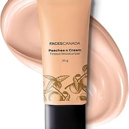FACES CANADA Peaches N Cream Tinted Moisturizer - Light 01, 35 g | Soft Peachy, Natural Glow | Lightly Tinted BB Cream | Non Oily Lightweight Gel Formula | Blends Easily | Suitable For All Skin Types-42