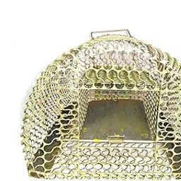 Fairyfrolic Humane Metal Rat Trap – Live Catch & Release Rodent Cage – Reusable, Safe & Effective for Indoor & Outdoor Use – No-Kill Mouse & Rat Catcher for Home, Garden, Garage & Attic-picture-8