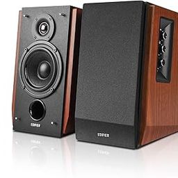 Edifier R1700BTs Powered Bluetooth 5.0 Wireless Bookshelf Speakers - 66 Watts (Brown)-12