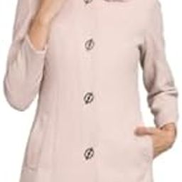 Women Single Breasted Woollen Overcoat for Ladies.-image-1