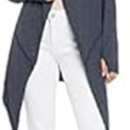 Women's Blue Melange Color Cotton Blend Shrugs (HYPW03435)-image-29