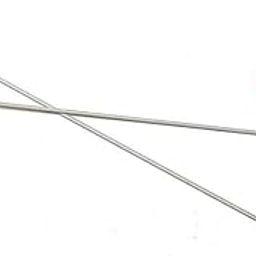 Aluminium Knitting Needle, Dia - 3.75Mm, Length - 25Cm, Pakki Salai Knitting Needle for Making Woolen Artefacts Sweaters, Doormat, Woolen Toys Set of 2 (Number 8)-image-61