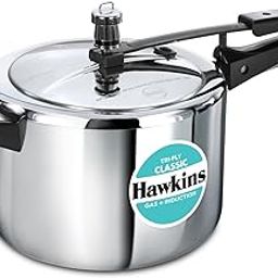 Hawkins Classic 5 Litre Tri-Ply Pressure Cooker, Triply Stainless Steel Inner Lid Cooker, Silver (SSTCL50)-image-82