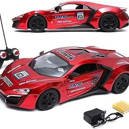 WizToy Italian Sports Remote Control Car with LED Lights and USB Charging Toy for Kids | RC Car Toy for Boys & Girls of 3-10 Years Age | High Speed & Range-12