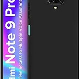 CEDO Redmi Note 9 Pro/Note 9 Pro Max/Note 10 Lite Back Cover | Camera Bump Protection & Ultra Slim | Matte Soft Silicon Shock Proof Rubberised Back Case Cover (Black)-picture-31