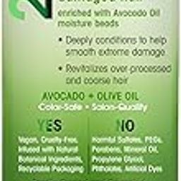 Giovanni Organic 2Chic Olive Oil & Avocado Ultra-Moist Deep Moisture Hair Mask (No Parabens, Sulphates, Mineral Oil, Colours or PEG) USDA Certified Organic, 147ml-image-91