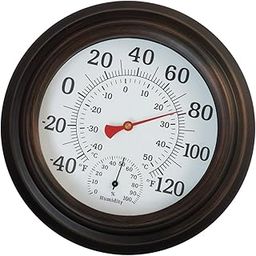 UJEAVETTE Temperature and Humidity Gauge Climate Comfort Reminder for Bedroom Home Use-10