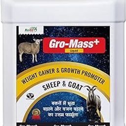 REFIT ANIMAL CARE Goat Weight Gain Supplement and Growth Promoter, 5 LTR, GRO-Mass-image-42