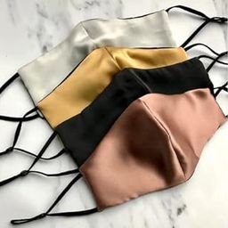 silk-satin face mask, soft elastic face mask for women and men,girls-24