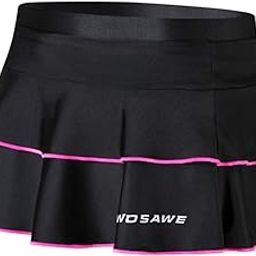 Women's Cycling Padded Skirt Tennis Golf Yoga Shorts Pants Swing Skirt XL-24