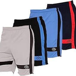 Combo Pack of 3 Running Sports Shorts for Men-image-88