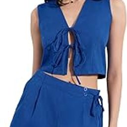 Cotton Linen Shorts: Aquarius Women and Girls Zipper Closure Solid Regular Fit Cotton Linen Shorts-image-44